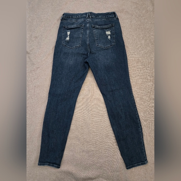Good American Blue Denim Jeans Size 16 - Picture 4 of 9